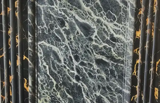 peinture en faux marbre pour un décor mural
