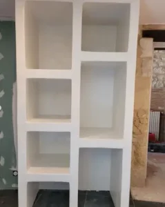 meuble salle de bain béton ciré